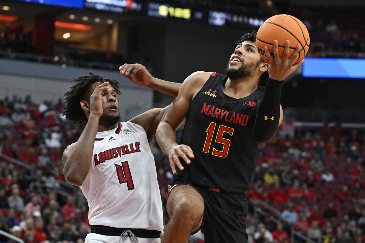NCAA Basketball: Maryland at Louisville