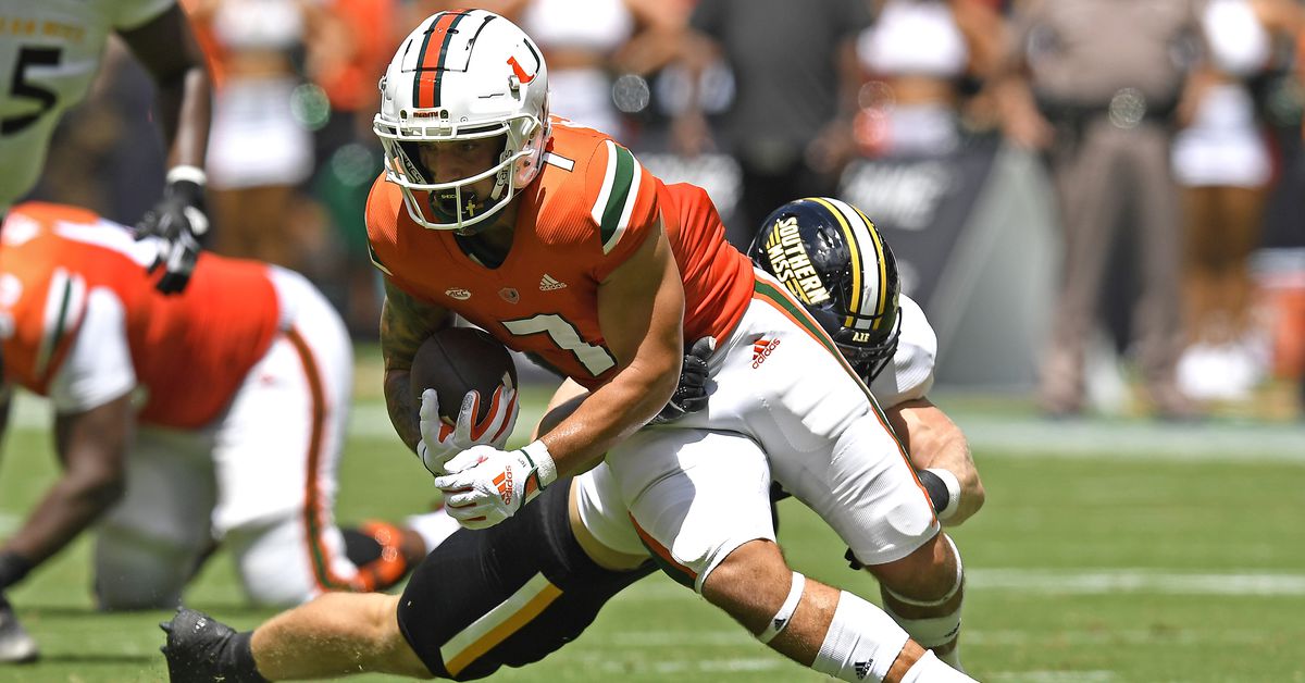BREAKING: Canes WR Xavier Restrepo Out vs. A&M