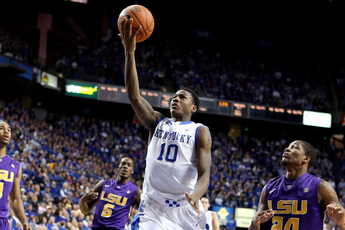 Coach Cal would like for Kentucky fans to get off Archie Goodwin's back.