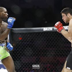 Ed Ruth and Neiman Gracie battle at Bellator 213.
