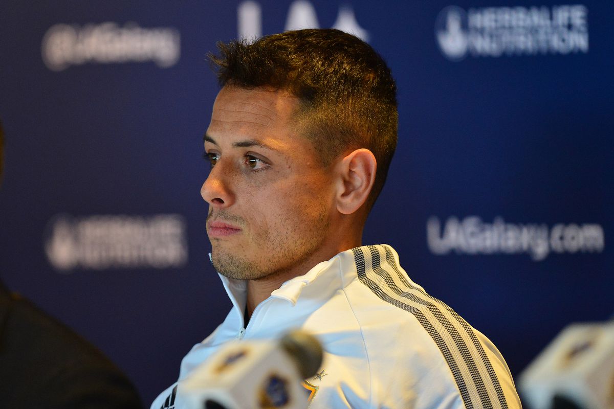 MLS: Los Angeles Galaxy-Javier Chicharito Hernandez Press Conference