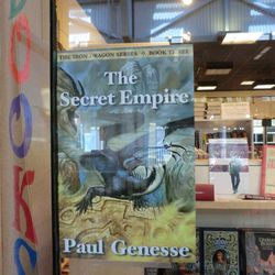 "The Secret Empire," the third addition to Paul Genesse's bestselling fantasy "Iron Dragon" series. Genesse and other local sci-fi authors attended a meet-and-greet at the South Towne Mall in Sandy on Saturday, Feb. 18.