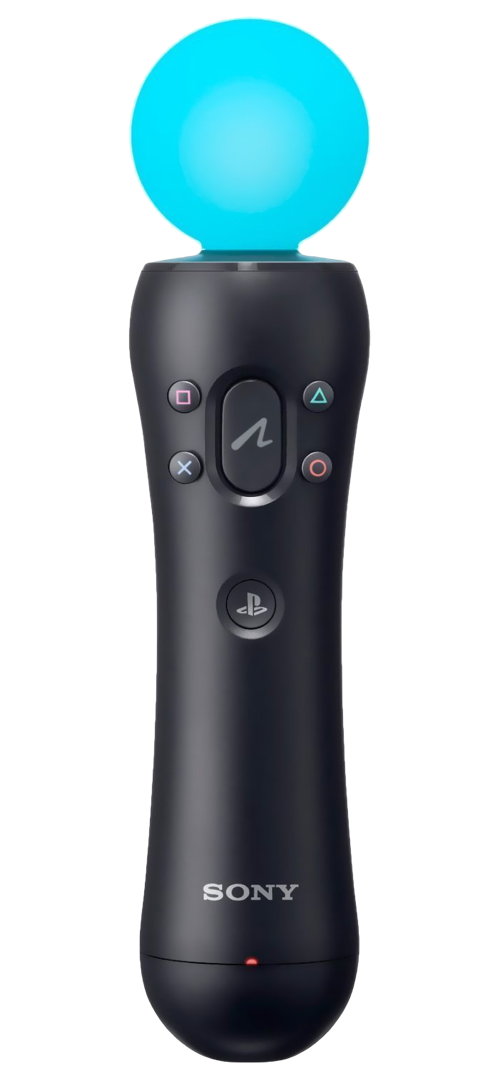 PlayStation Move controller (alpha PNG)