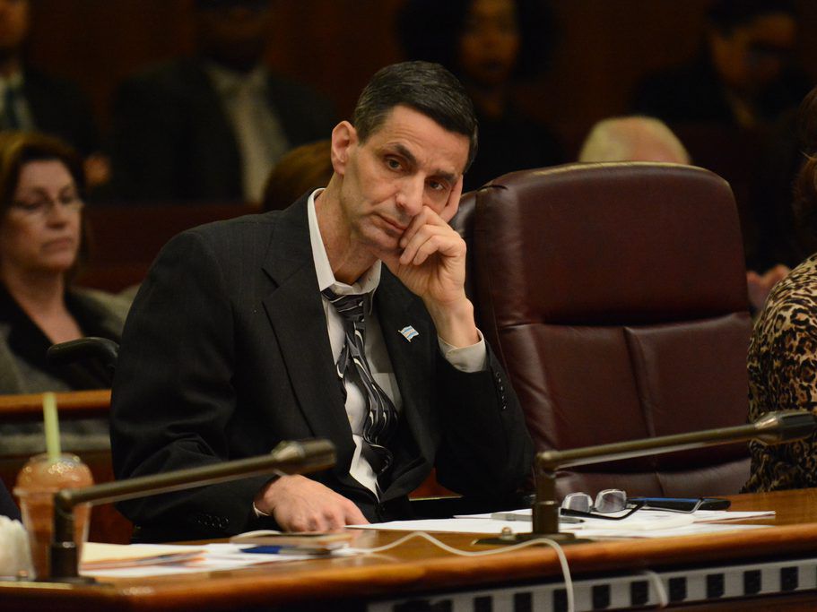 Ald. Nicholas Sposato at a City Council meeting last year. File Photo. Brian Jackson/ For the Sun-Times