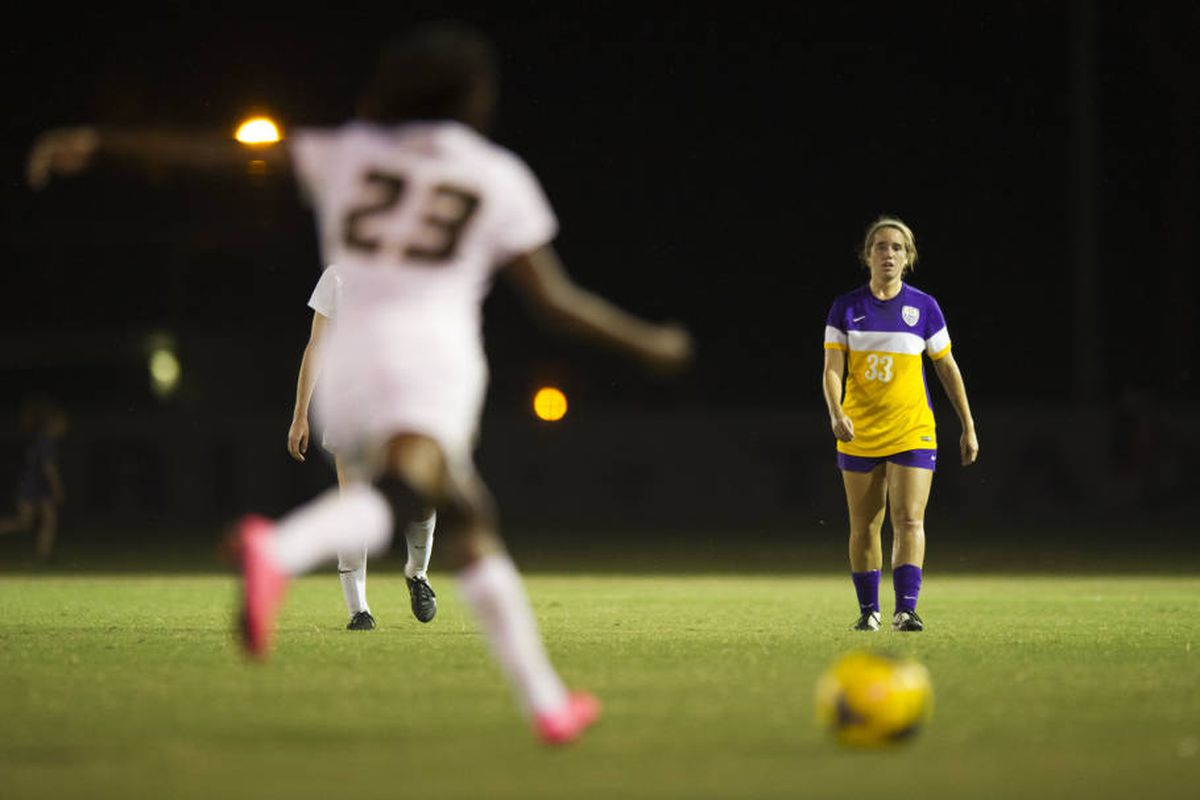 Lexi Gibbs was the only Tiger on the score sheet against Florida