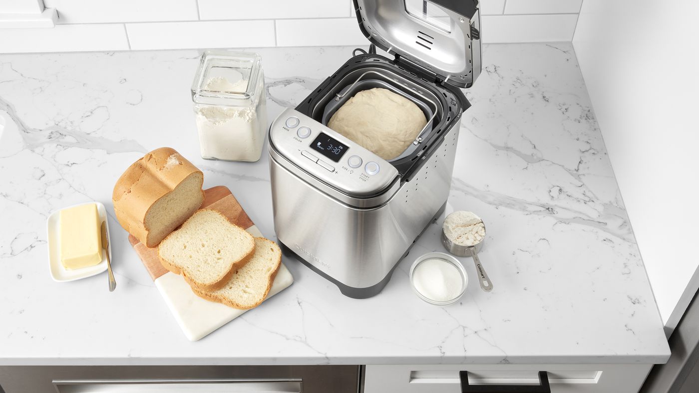 Bread Maker Machine with 10 Programmes Fast Loaf BakingKitchen Cooking Bread Maker with Timer Delay 