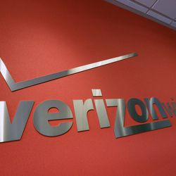 In this June 12, 2012 file photo, the Verizon logo is seen at Verizon store in Mountain View, Calif. Democratic senators on Friday called on federal regulators to investigate Verizon Wireless, the country"™s biggest mobile provider, for secretly inserting unique tracking codes into the Web traffic of its some 100 million customers.