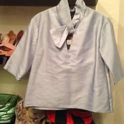 Silk blouse, $99