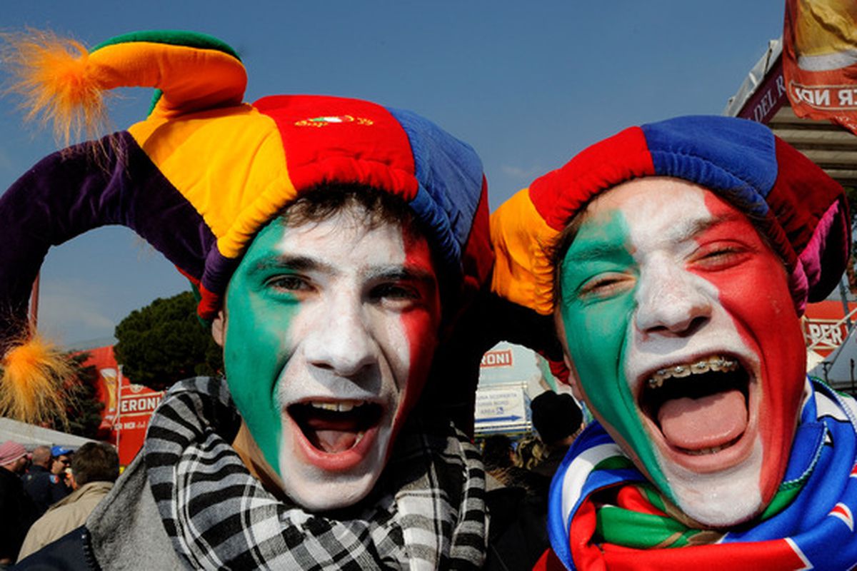 ROME, ITALY - FEBRUARY 26:  Italy supporter during the RBS Six Nations match between Italy and Wales on February 26, 2011 in Rome, Italy.  (Photo by Claudio Villa/Getty Images)