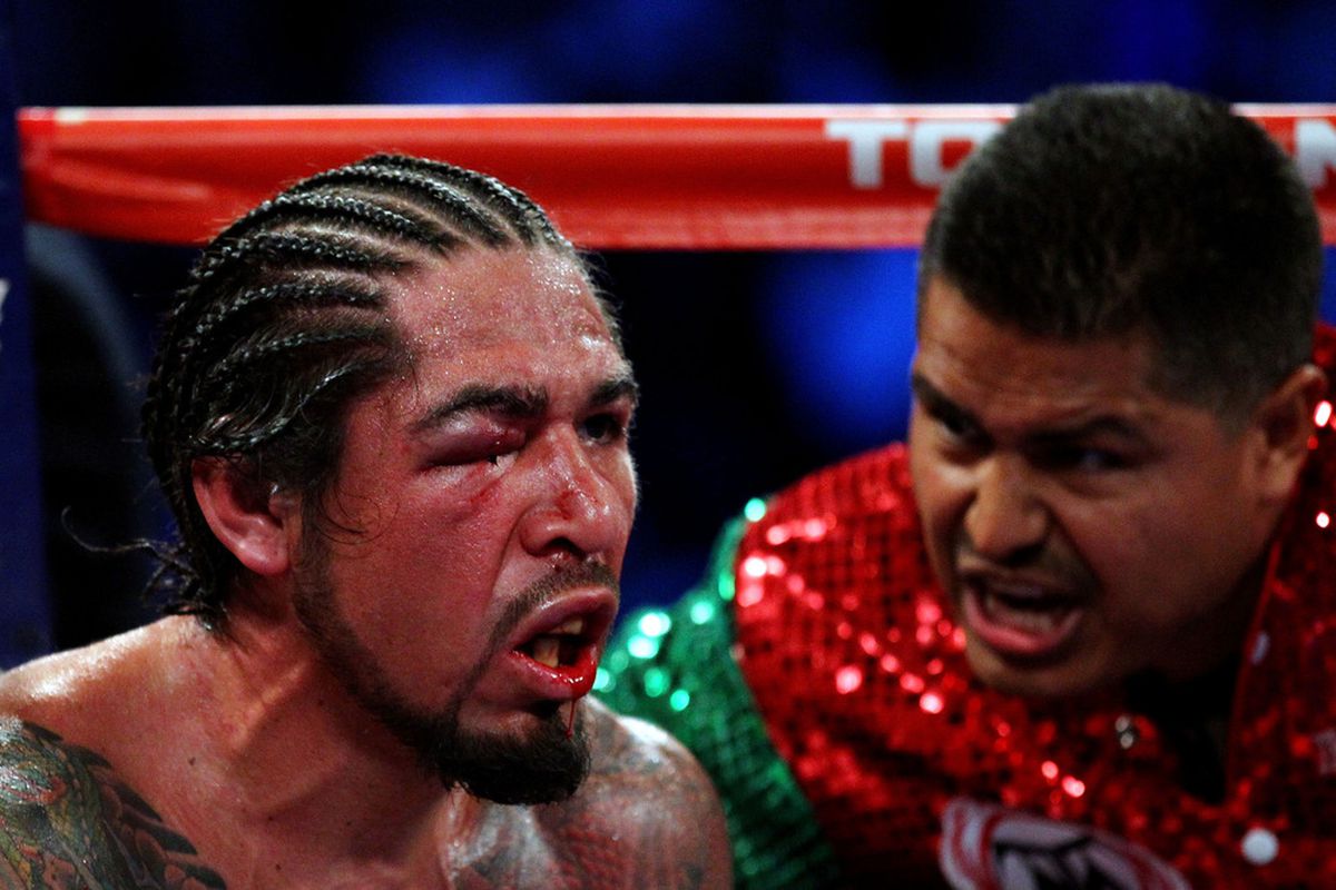 How much does Antonio Margarito have left in the tank? (Photo by Al Bello/Getty Images)