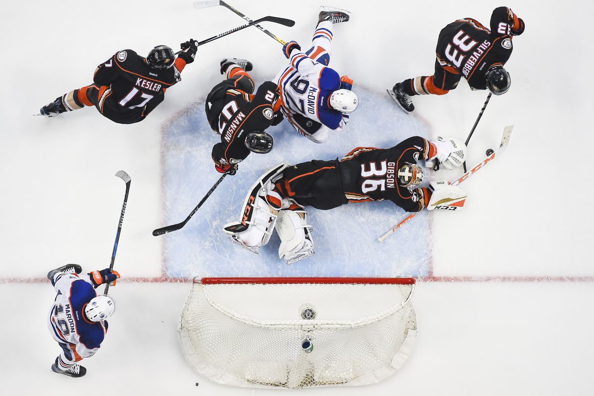 NHL: Stanley Cup Playoffs-Edmonton Oilers at Anaheim Ducks