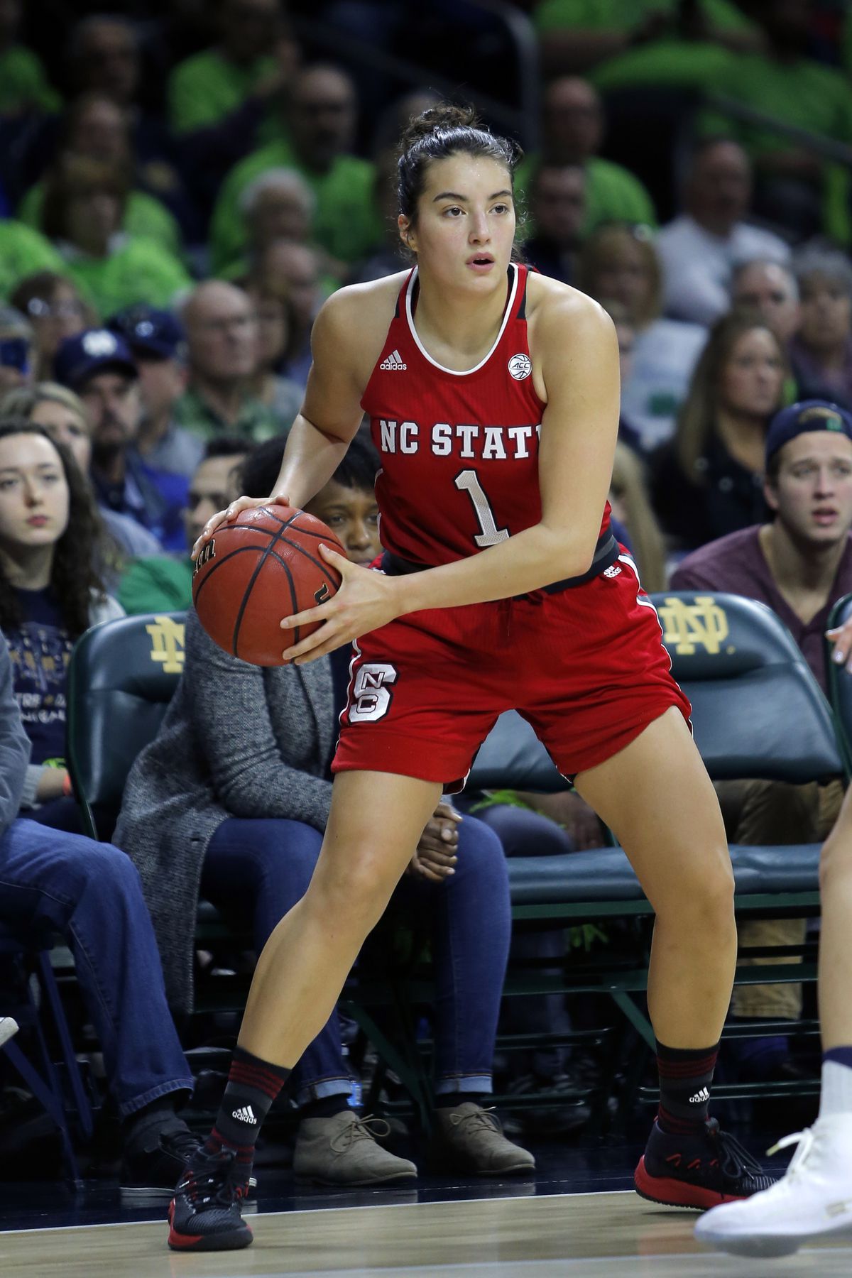 COLLEGE BASKETBALL: FEB 25 Women’s - NC State at Notre Dame