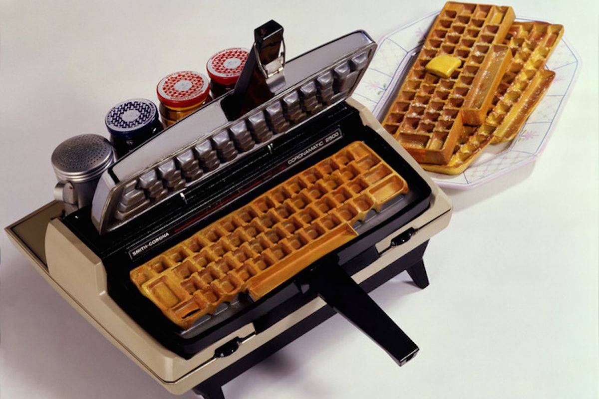 Keyboard Waffle Iron on Kickstarter