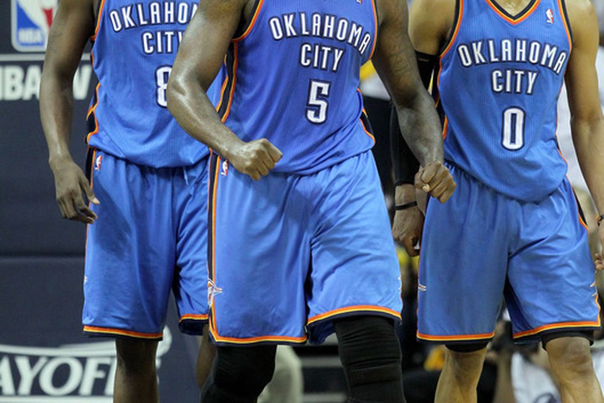 Kendrick Perkins is comin' to town, and I don't think its a social call. 