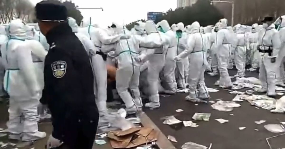 Violent protests break out at Foxconn iPhone factory