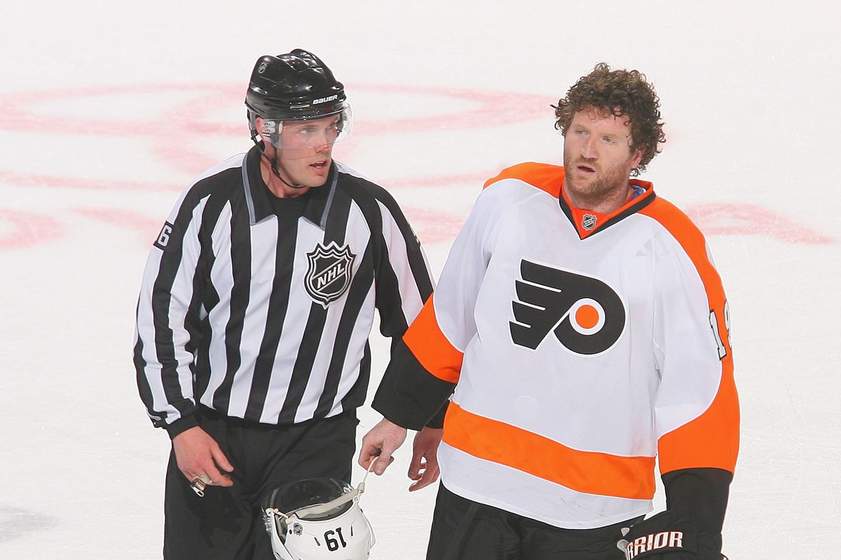 Scott Hartnell has spent over 1500 minutes in the penalty box in his career. That's over 25 full NHL games.