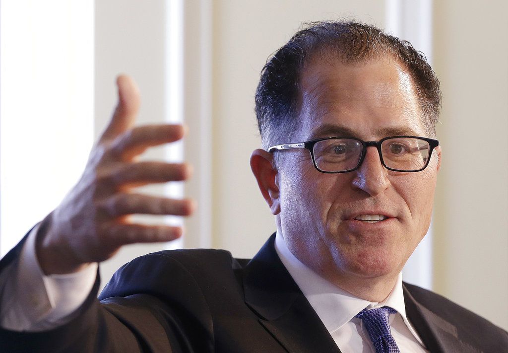 Dell Technologies Chairman and CEO Michael Dell and his wife, Susan, donate $1 billion to their own foundation in 2017. | AP file photo
