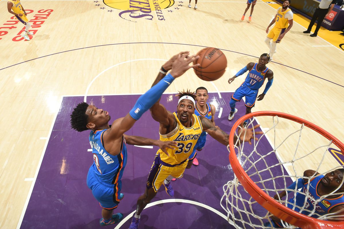Oklahoma City Thunder v Los Angeles Lakers