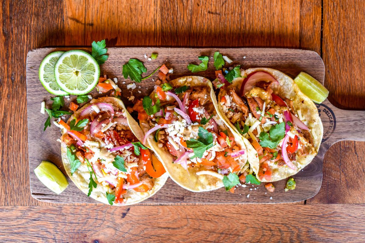 Tacos from El Rincón de Moody’s