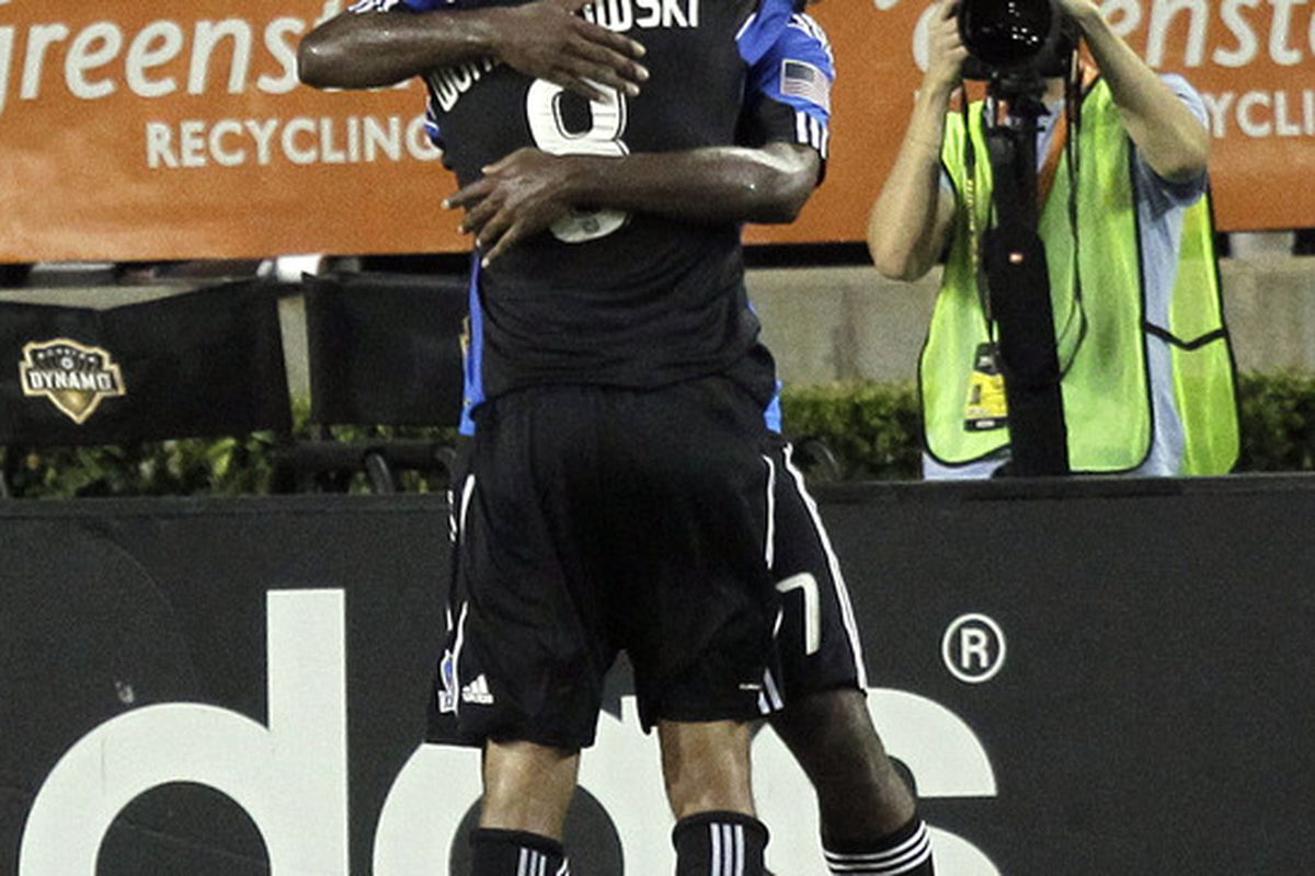 Khari Stephenson and Chris Wondolowski will continue their partnership together at the top of the San Jose Earthquakes 4-4-2 formation tonight against the Portland Timbers