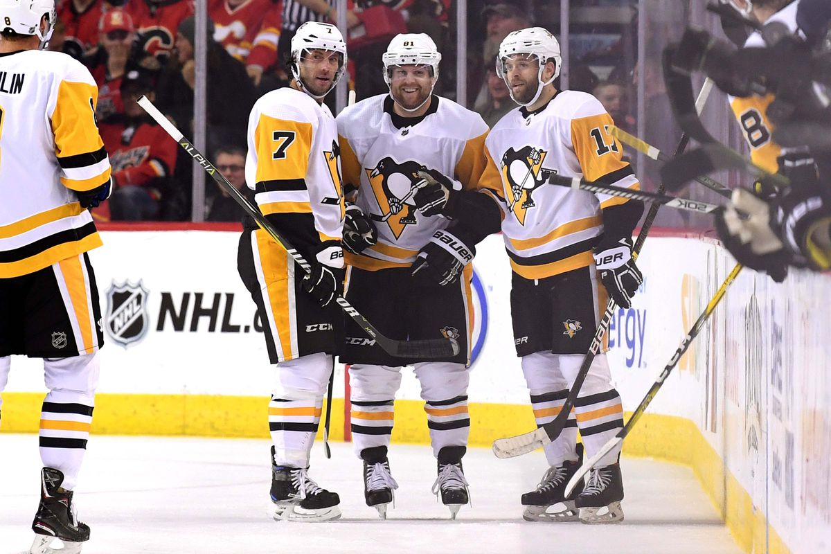 NHL: Pittsburgh Penguins at Calgary Flames