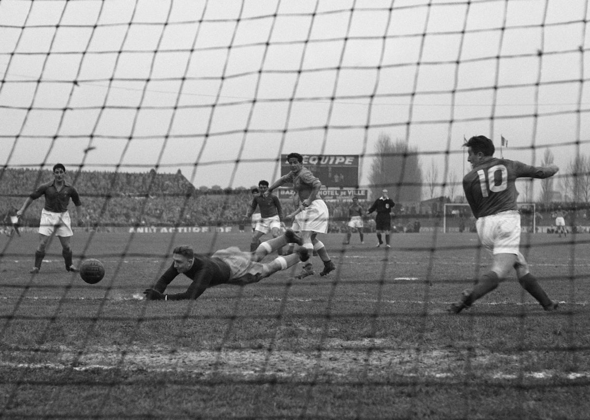 Soccer - France vs Netherlands 1950