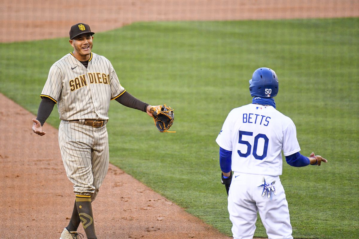 MLB: AUG 10 Padres at Dodgers