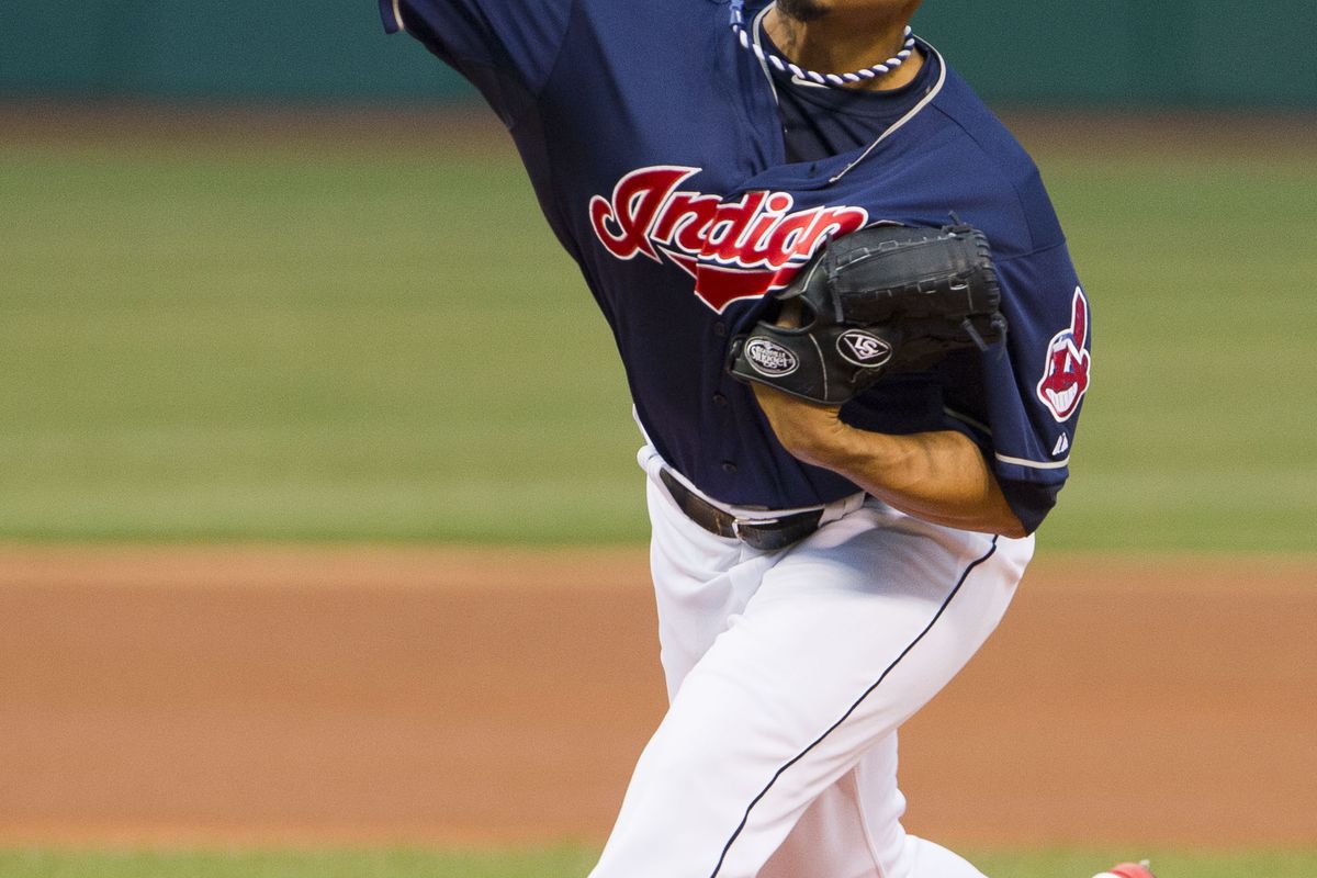Carrasco will pitch against Detroit while appealing an eight-game suspension