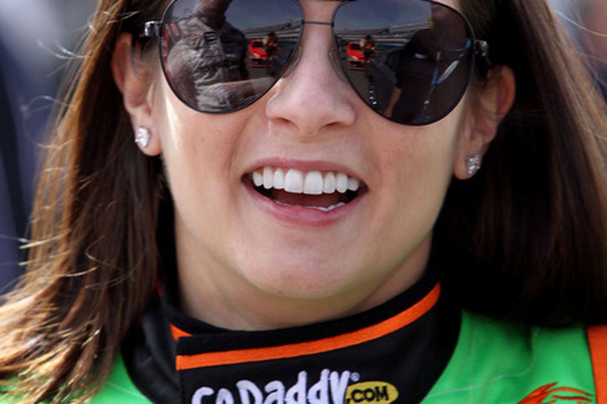 Danica Patrick finished fourth in the NASCAR Nationwide Series Sam's Town 300 at Las Vegas Motor Speedway.