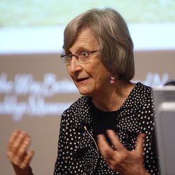 Laurel Thatcher Ulrich, a Pulitzer Prize winning scholar, author, academic and member of the LDS Church, on Friday May 21, 2010 in Salt Lake City. 