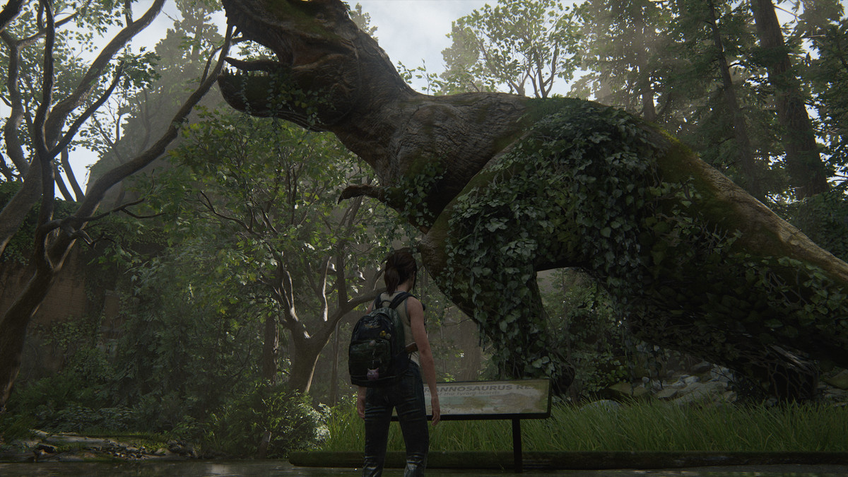 T-Rex Journal Entry collectible location The Last of Us Part 2 Seattle Day 1 (Ellie)