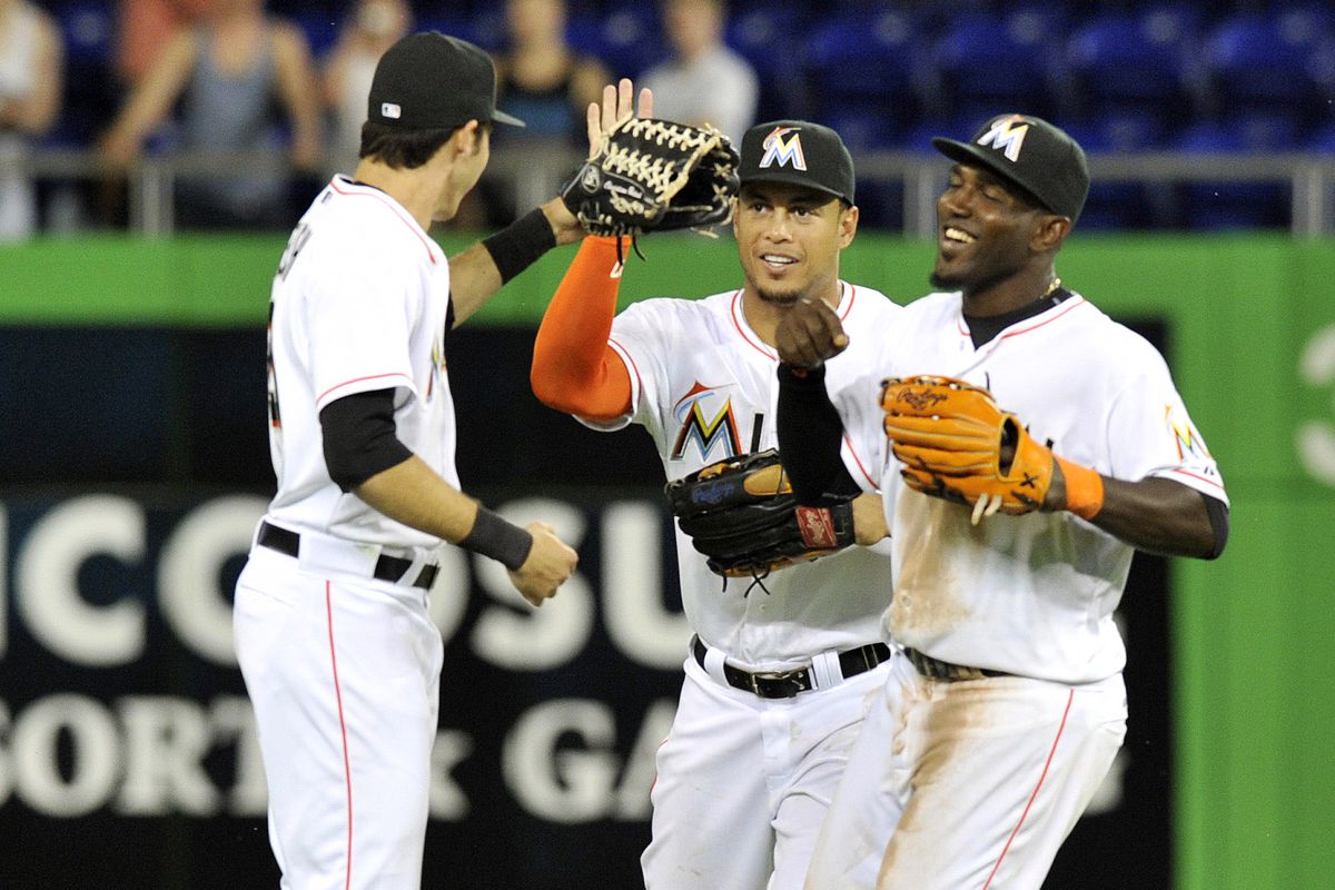 Christian Yelich and Marcell Ozuna may be just as important as Giancarlo Stanton in light of this contract.