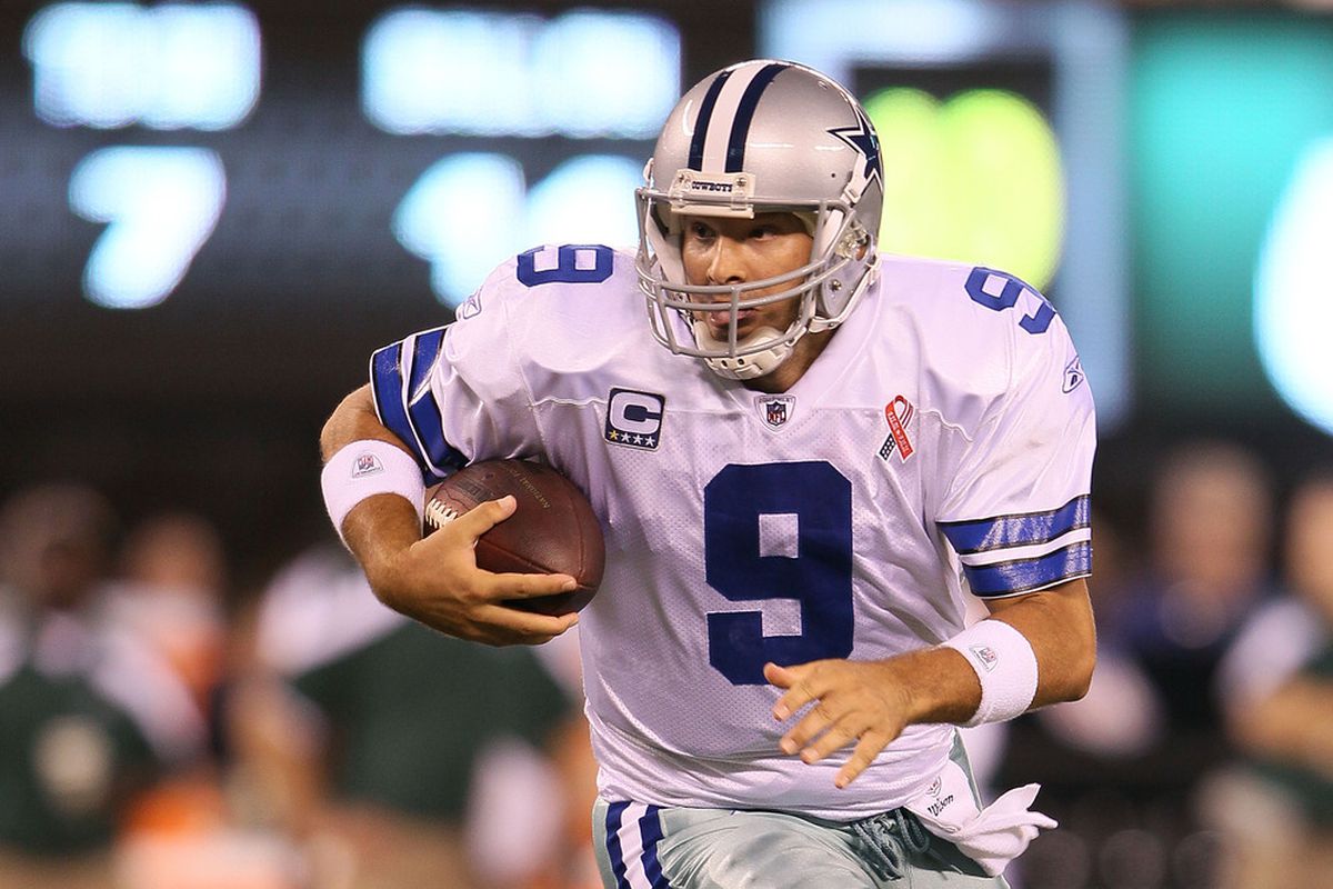 A Tony Romo scramble near the Jets endzone was the beginning of the unraveling for the Cowboys in this game. 