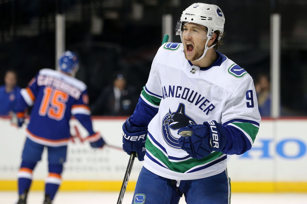 NHL: Vancouver Canucks at New York Islanders