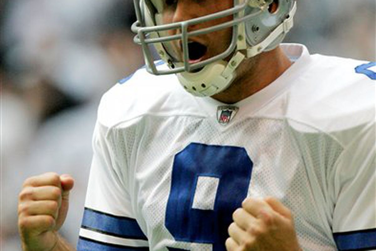 Tony Romo has to step up when it matters this year for the Cowboys to win.  I wouldn't bet on that.