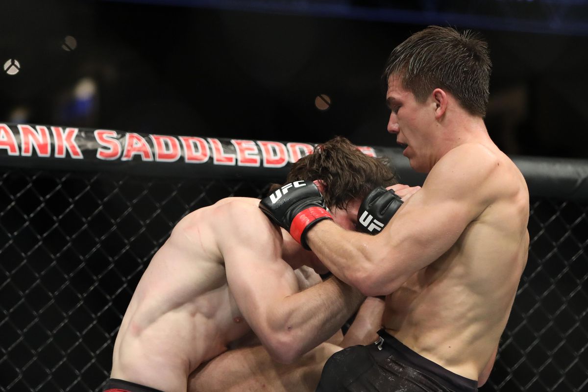 MMA: UFC Fight Night-Calgary-Hernandez vs Aubin Mercier