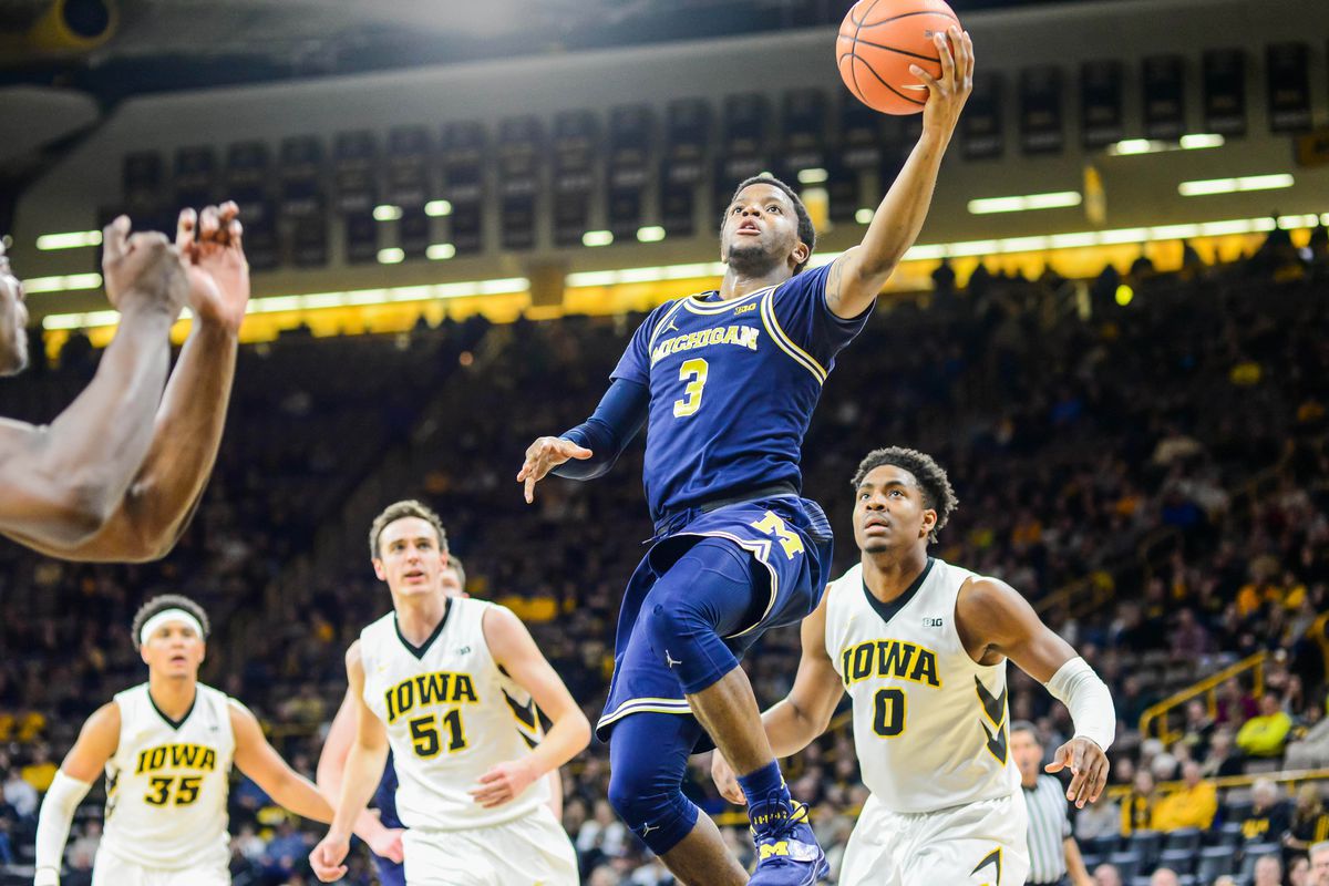 NCAA Basketball: Michigan at Iowa