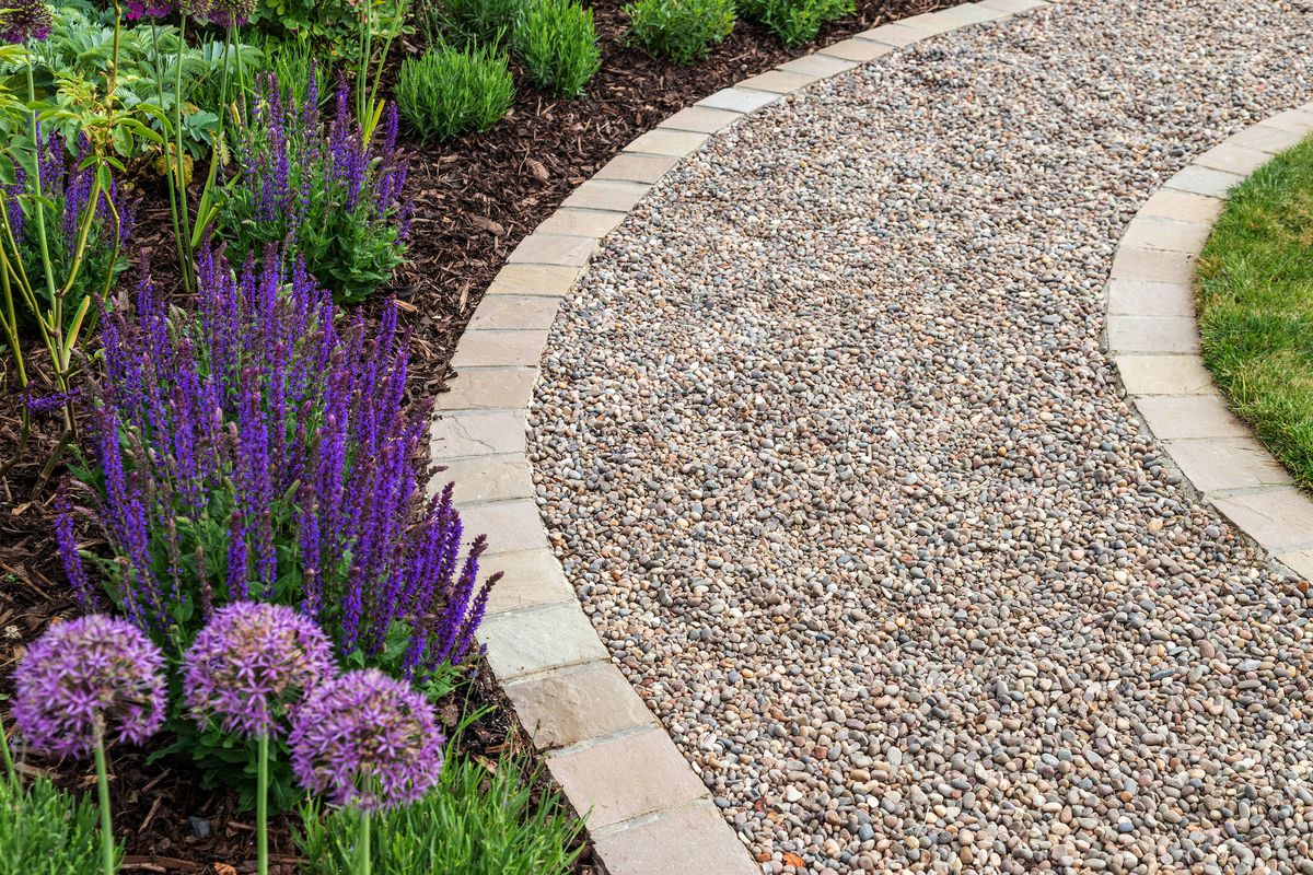 How To Lay A Budget Friendly Gravel Path This Old House