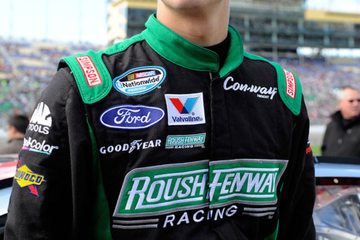 Trevor Bayne finished fifth in the final NASCAR Nationwide Series race of the season.