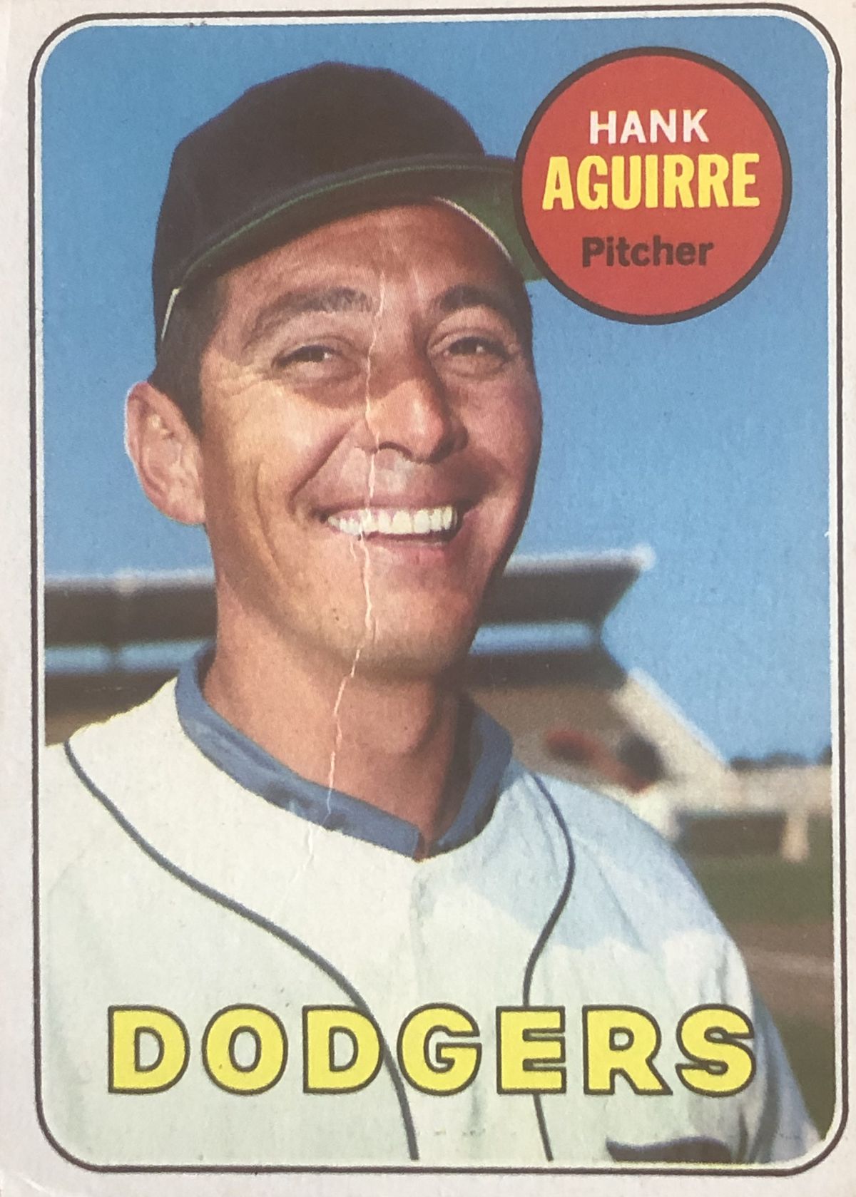 Hank Aguirre’s 1969 Topps baseball card