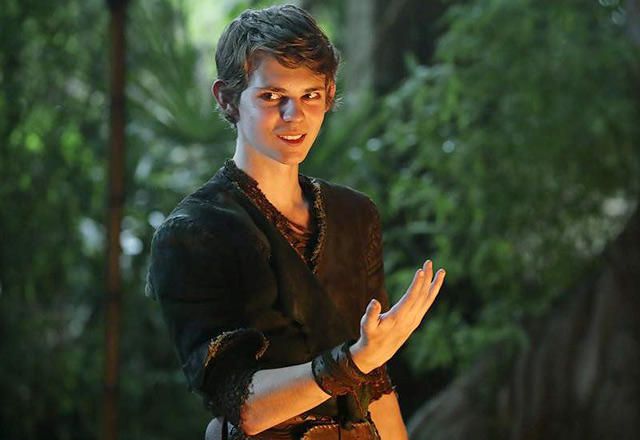 Robbie Kay as Peter Pan on Once Upon a Time
