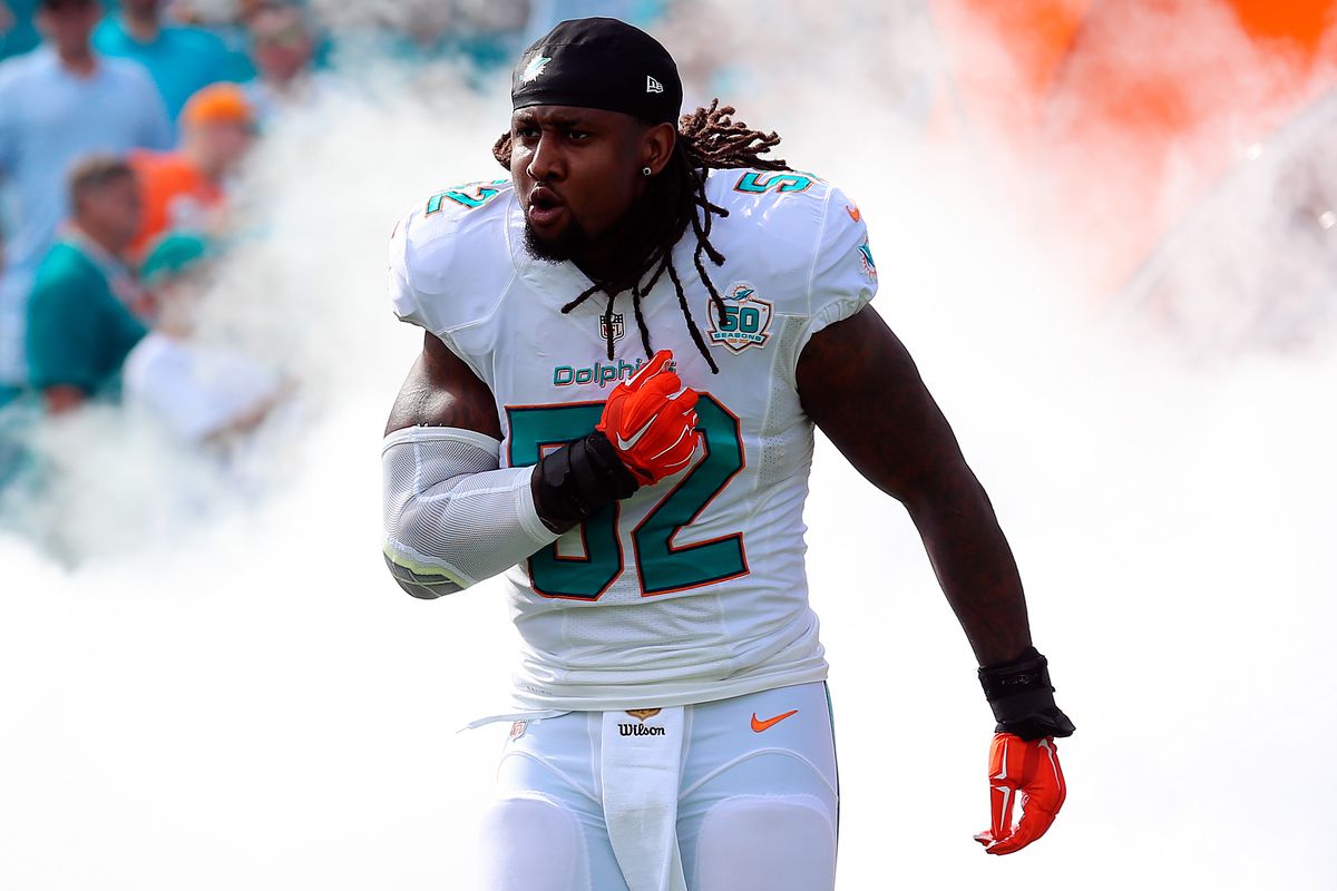 Kelvin Sheppard as a member of the Dolphins