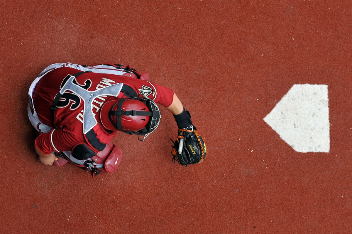 Everyday catchers, seen from an unusual angle, #1: Miguel Montero