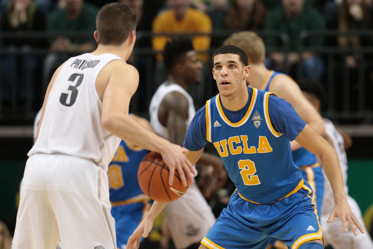 Lonzo did everything for UCLA last night, it was almost enough