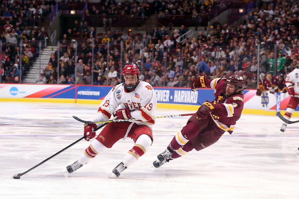 NCAA Hockey: Frozen Four-Denver vs Minnesota-Duluth