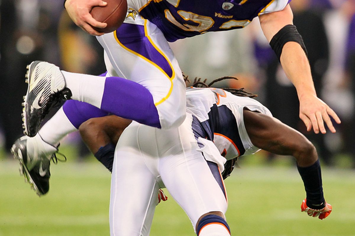 This just in, Toby Gerhart can fly. What now, Tebow?