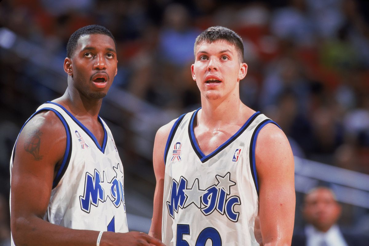 Tracy McGrady #1, Mike Miller #50