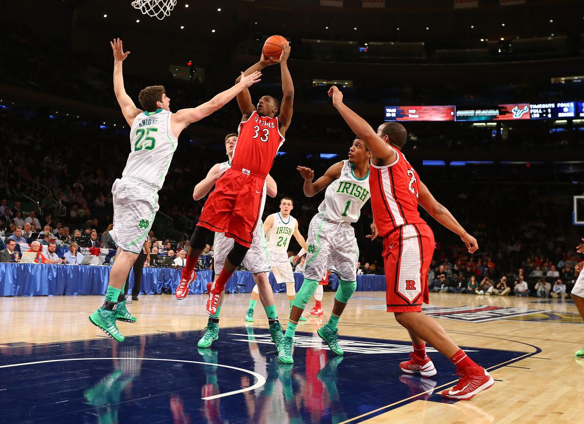Big East Basketball Tournament - Second Round - Rutgers v Notre Dame
