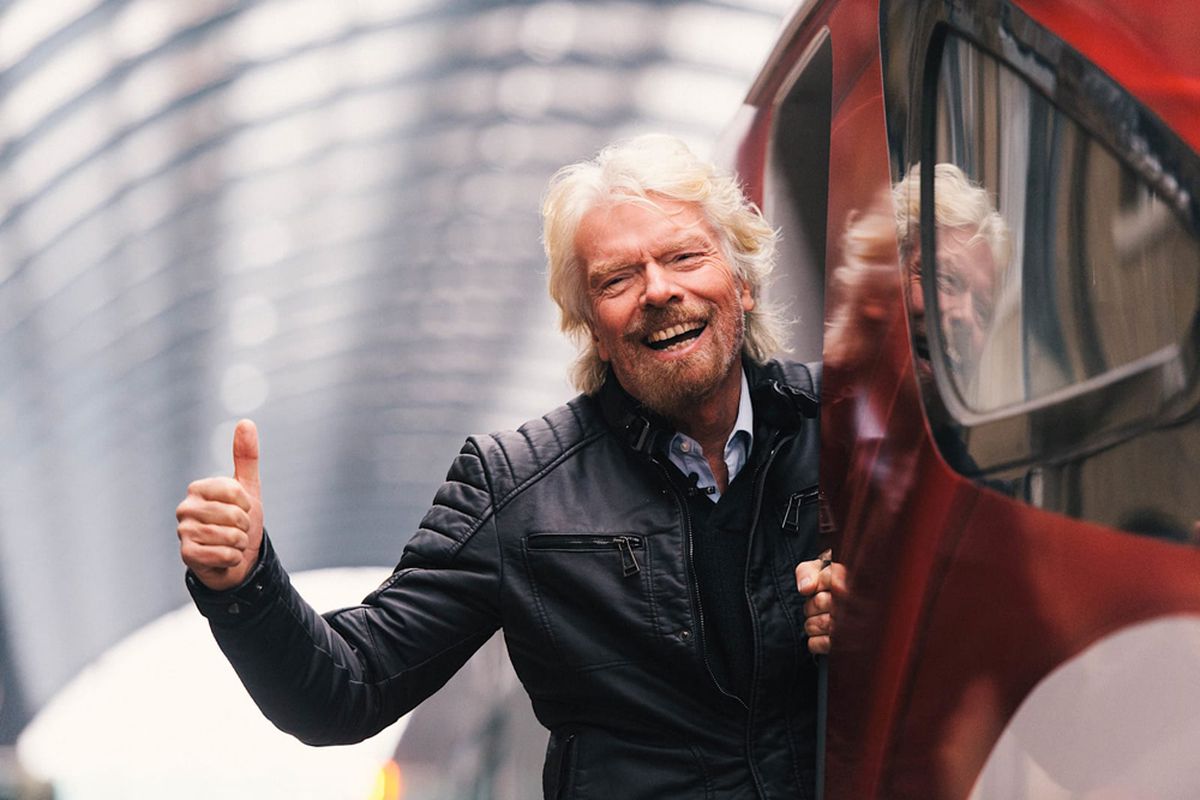 Sir Richard Branson, the billionaire behind Virgin Trains USA, creator of a rail link headed to Las Vegas in 2023.