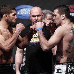 UFC 157 weigh-in photos